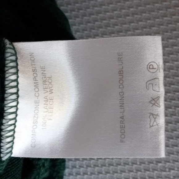 Balenciaga Paris Green Wool Pullover Sweater Size 38 - Picture 9 of 12